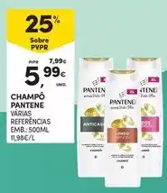 Continente Pantene - champo promoção