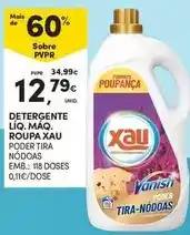 Continente Xau - detergente líq. mãq. roupa promoção