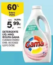 Continente Gama - detergente liq.maq.roupa promoção