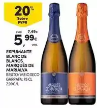 Continente Marques de marialva - espumante blanc de blancs marques de marialva promoção