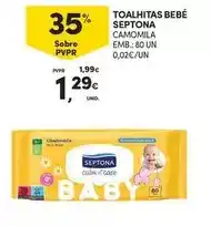 Continente Toalhitas bebé promoção