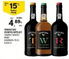 Continente Offley - vinho do porto promoção