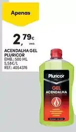 Continente Acendalha gel promoção