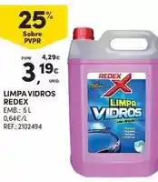 Continente Redex - limpa vidros promoção