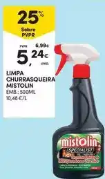 Continente Mistolin - limpa churrasqueira promoção