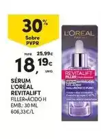 Continente L'oréal - sérum revitalift filler+ácido h promoção