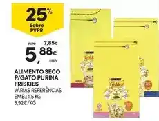 Continente Purina - alimento seco p/ gato promoção