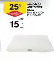 Continente Kasa - almofada anatomica promoção