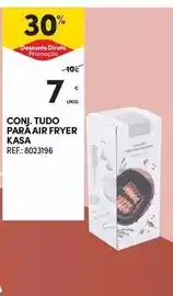 Continente Kasa - conj, tudo para air fryer promoção
