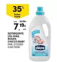 Continente Chicco - detergente liq. mq. roupa promoção
