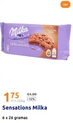 Action Sensations Milka promoção