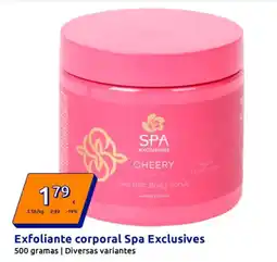Action Exfoliante corporal Spa Exclusives promoção