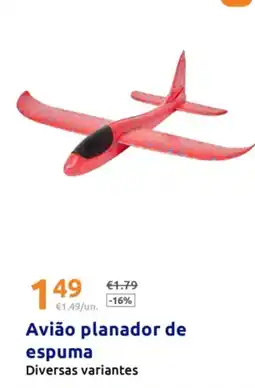 Action Avião planador de espuma promoção