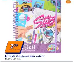 Action Livro de atividades para colorir promoção