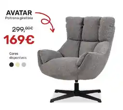 Homy Casa AVATAR Poltrona giratória promoção