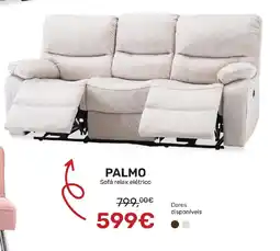 Homy Casa PALMO Sofá relax elétrico promoção