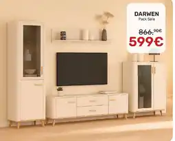 Homy Casa DARWEN Pack Sala promoção