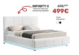 Homy Casa INFINITY II Cama de Casal com colchão Spring Roller promoção