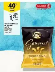 Continente Lay's - batatas fritas gourmet promoção