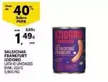 Continente Izidoro - salsichas frankfurt promoção