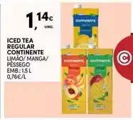 Continente Continente - iced tea regular promoção
