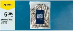 Continente Carpapu pelim congelado promoção
