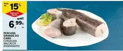 Continente Pescada grande do cabo promoção