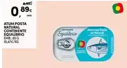 Continente Continente - atum posta natural promoção