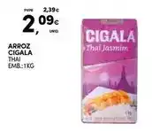 Continente Cigala - thai promoção