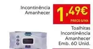 Recheio Amanhecer - toalhitas incontinencia promoção