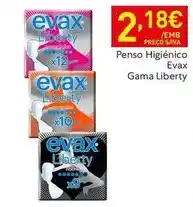 Recheio Evax - penso higiénico promoção