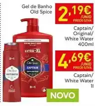 Recheio Old spice - gel de banho promoção