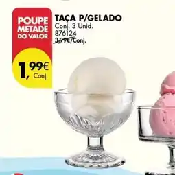 Pingo Doce Valor - taça p/gelado promoção