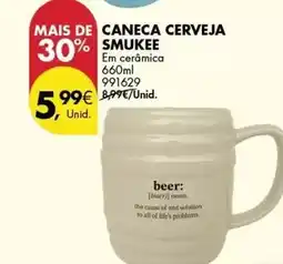 Pingo Doce Smukee - caneca cerveja promoção