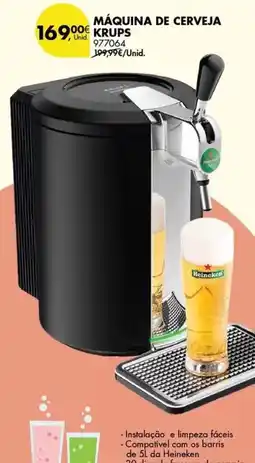 Pingo Doce Krups - maquina de cerveja promoção
