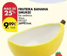 Pingo Doce Smukee - fruteira banana promoção