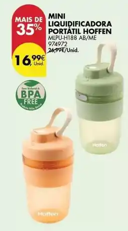 Pingo Doce Hoffen - mini liquidificadora portatil promoção