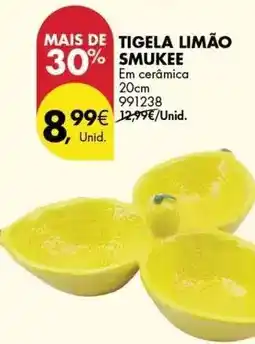 Pingo Doce Smukee - tigela limão promoção