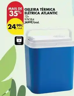 Pingo Doce Geleira térmica elétrica atlantic promoção