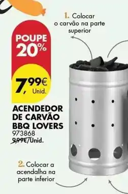 Pingo Doce A+ - ascendedor de carvao bbq lovers promoção