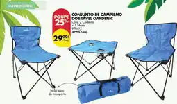 Pingo Doce Conjunto de campismo dobravel promoção