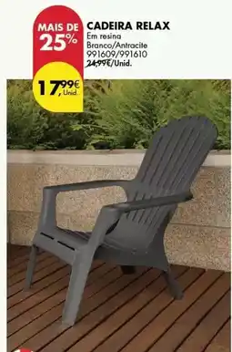 Pingo Doce Cadeira relax promoção