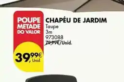 Pingo Doce Valor - chapéu de jardim promoção
