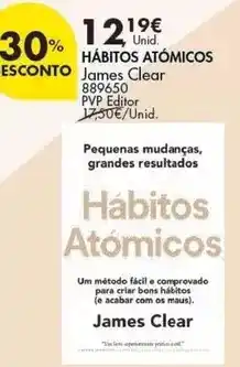 Pingo Doce Clear - hábitos atómicos promoção