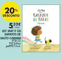 Pingo Doce Lil y may e os sapatos de salto carmim promoção