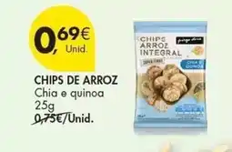 Pingo Doce Chips de arroz promoção