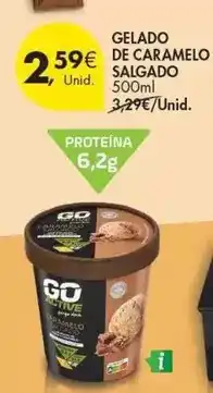 Pingo Doce Gelado de caramelo promoção