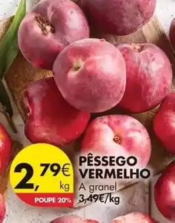 Pingo Doce A+ - pêssego vermelho promoção