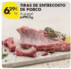 Pingo Doce A+ - tiras de entrecosto de porco promoção