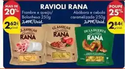 Pingo Doce Rana - ravioli promoção